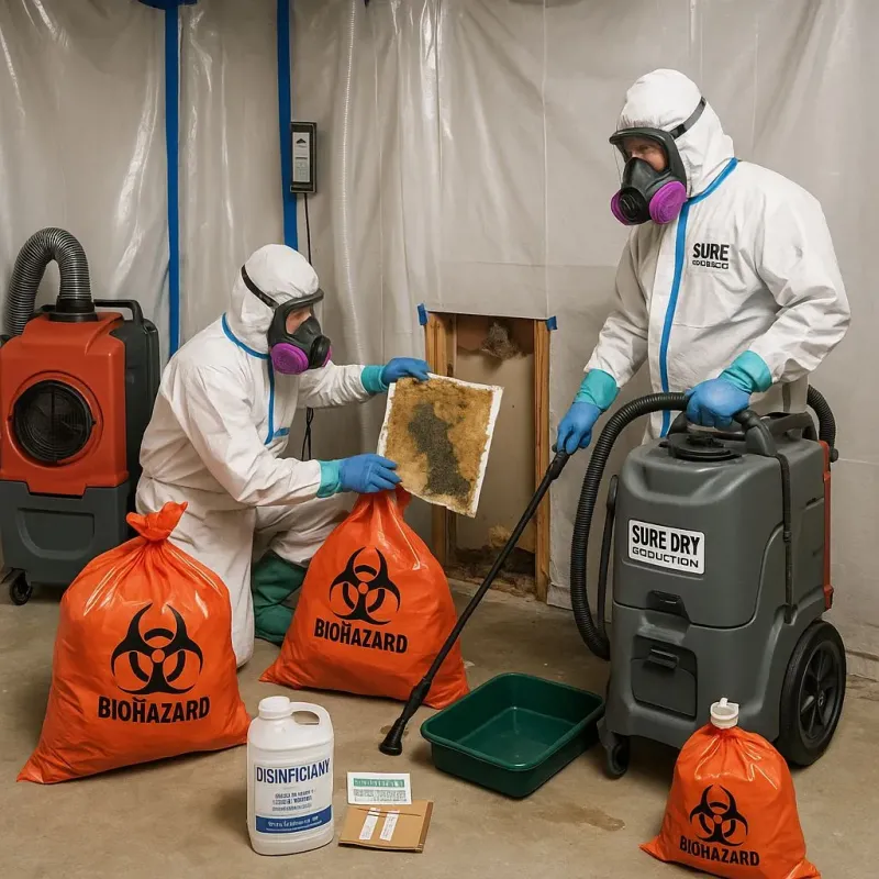 Contaminated Water Handling Protocols process in Appomattox, VA